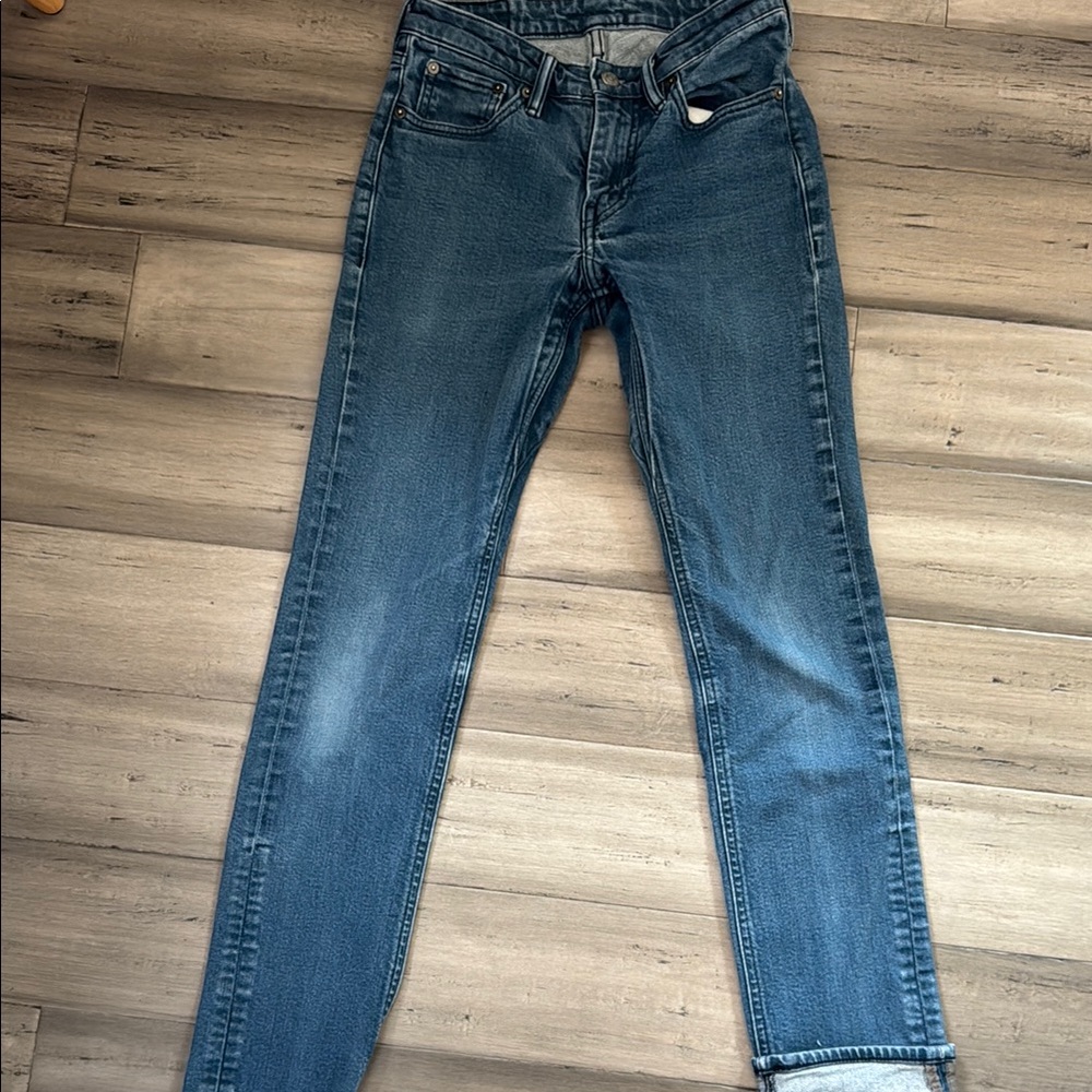Levi's Blue Skinny Jeans Classic Style